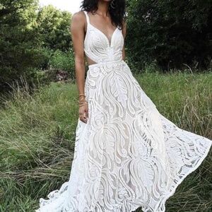 All Who Wander Wedding Dress